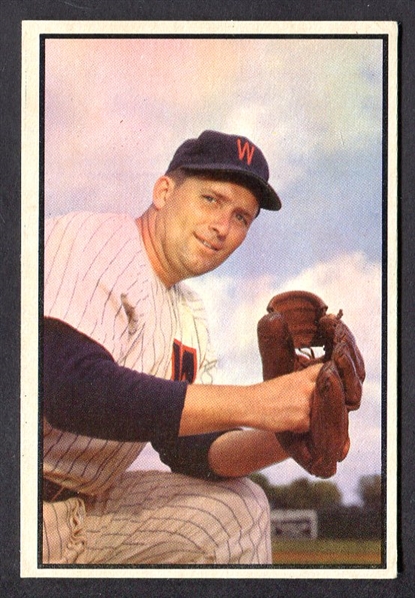 1953 Bowman Color #141 Frank "Spec" Shea