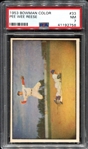 1953 Bowman Color #33 Pee Wee Reese PSA 7
