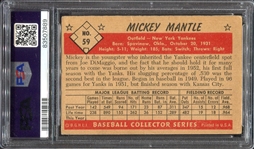 1953 Bowman Color #59 Mickey Mantle PSA 3