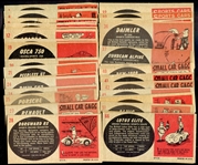 1961 Topps Sports Cars 40 Assorted