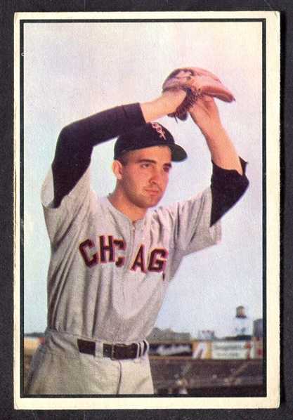 1953 Bowman Color #73 Billy Pierce