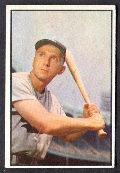 1953 Bowman Color #127 Dick Kryhoski