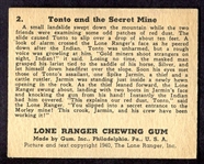1940 Lone Ranger #2 Tonto and the Secret Mine