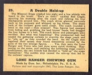 1940 Lone Ranger #25 A Double Hold-Up