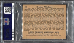1940 Lone Ranger #38 Broken Windows PSA 8