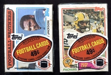 1982 Topps Football Cello Packs Unopened