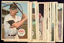 1967 Topps Baseball Posters Lot of 41 w/HOFers