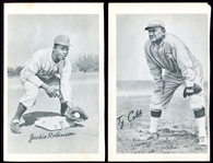 1949 Jimmy Powers Personalities of Baseball Cut-outs