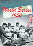 1950 World Series Programs Yankees & Phillies Unscored
