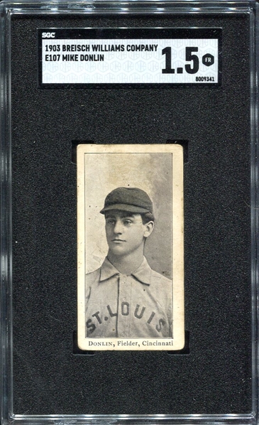 E107 Mike Donlin Cincinnati SGC 1.5