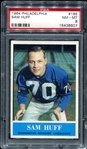 1964 Philadelphia #185 Sam Huff PSA 8