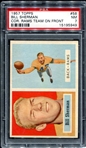 1957 Topps #58 Bill Sherman PSA 7