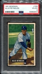 1951 Bowman #109 Allie Reynolds PSA 4