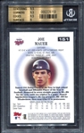 2002 Topps Pristine #151 Joe Mauer Rookie Card Beckett 9.5