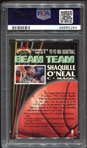 1992 Stadium Club Beam Team #21 Shaquille O'Neal RC PSA 9