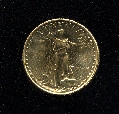 1986 American Eagle 1/4 Oz. $10 Gold Coin
