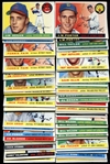 1955 Topps Lot of 150 Assorted