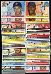 1955 Topps Lot of 150 Assorted