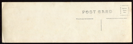 c. 1900 Baseball Game Fold-Out Postcard