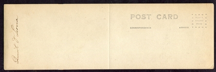 Early 1900's House of David Fold-Out Postcard