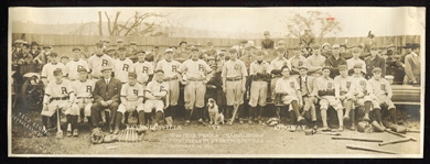 1912 Western Pennsylvania Baseball Championship Fold-Out Postcard
