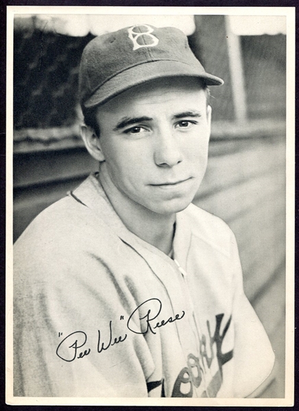1940 Brooklyn Dodgers Team Issue Pee Wee Reese Photo