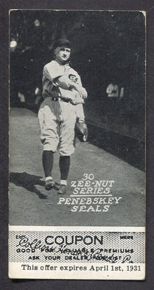 1930 Zeenut Penebskey San Francisco With Coupon
