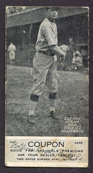 1926 Zeenut ONeill Hollywood With Coupon