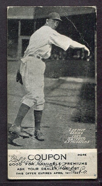 1926 Zeenut Griffin San Francisco With Coupon