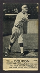 1926 Zeenut Knight Sacramento With Coupon