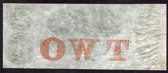 1800's Sussex Bank $2 Bill