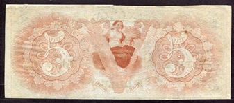 1800's Canal Bank of New Orleans $5 Bill