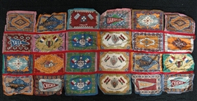 1910s B32 Felts 24 Sewn Together