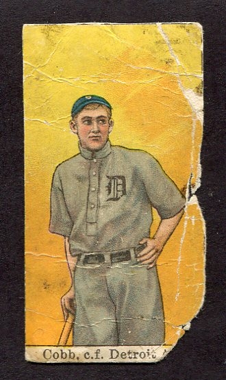E102? Ty Cobb Leaning on Bat