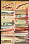 1953 Parkhurst Guns & Pistols Complete Set of 50