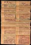 1953 Bowman Antique Autos Complete Set 