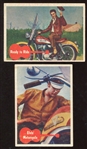 1956 Bubbles Elvis Presley Cards on Motorcycle