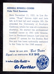 1948 Signal Oil Merrill Combs Oakland Oaks