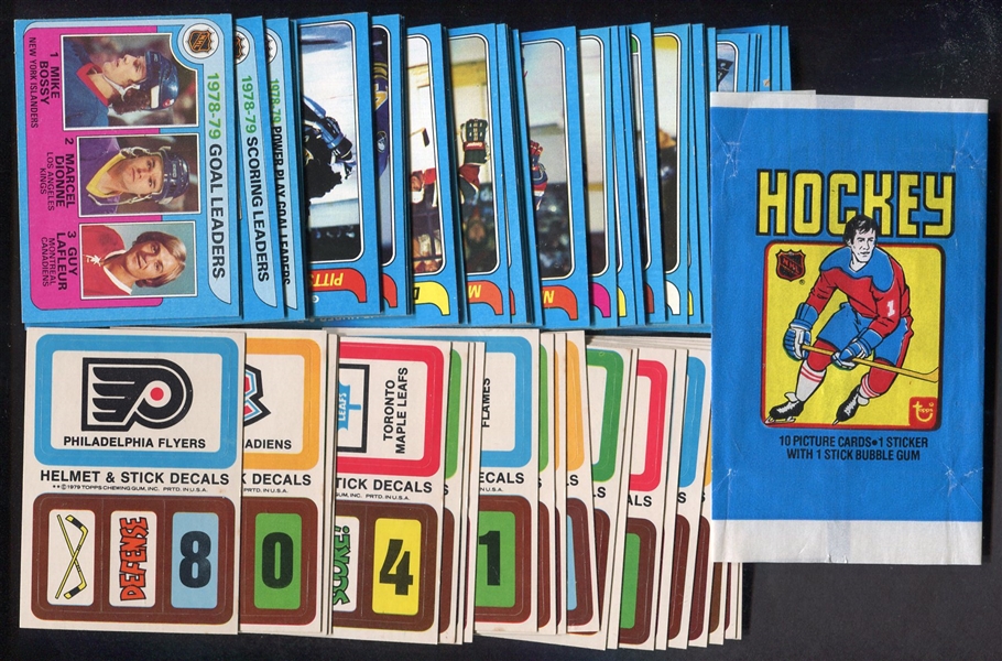 1979-80 Topps Hockey Near Complete Set Nrmt/Mt No Gretzky