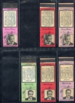 1938 Diamond Matchbooks Musical Series 81 of 120 Master Set