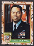 General Colin Powell Signed Desert Storm Card