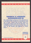 General Norman Schwarzkopf Signed Card