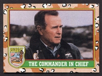 George H. W. Bush Signed Desert Storm Card