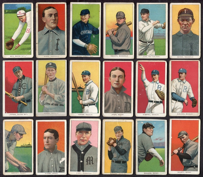T206 Lot of 18 Different 