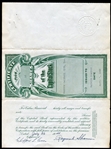 1943 Trenton Baseball Club Stock Certificate