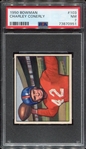 1950 Bowman #103 Charley Conerly PSA 7