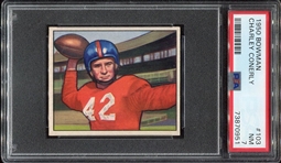 1950 Bowman #103 Charley Conerly PSA 7