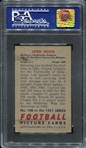 1951 Bowman #106 Leon Heath PSA 8