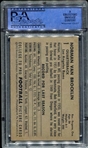 1952 Bowman Large #1 Norm Van Brocklin PSA 5