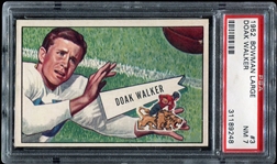 1952 Bowman Large #3 Doak Walker PSA 7